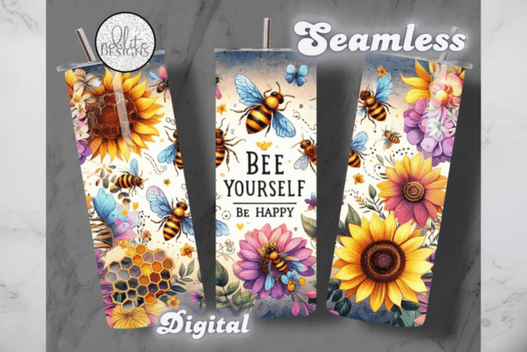 Bee Yourself Be Happy Tumbler Wrap Review