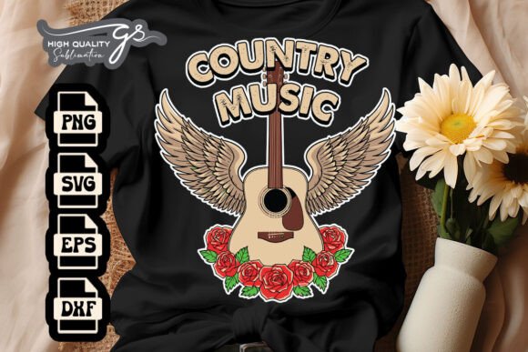 Country Music Guitar Happy Moments SVG Review