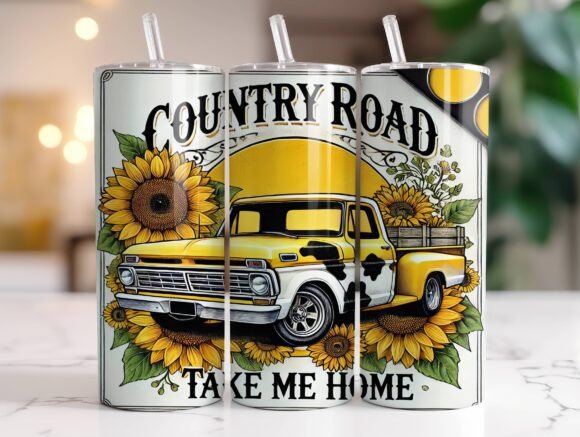 Country Road Tumbler Wrap Design Review