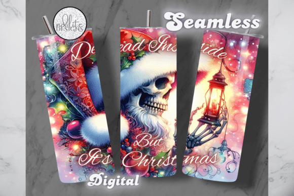 Dead Inside Christmas Tumbler Wrap Review