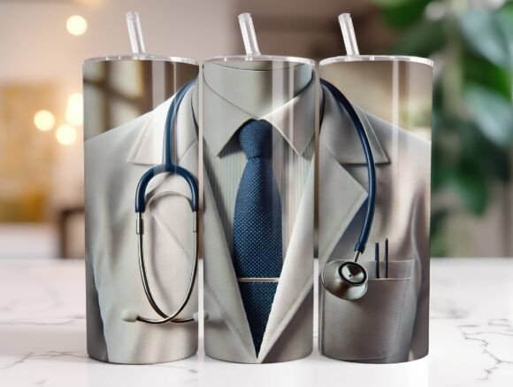 Doctor Uniform Tumbler Wrap Design Review