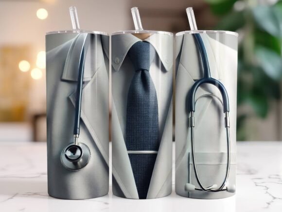 Doctor Uniform Tumbler Wrap Design Review