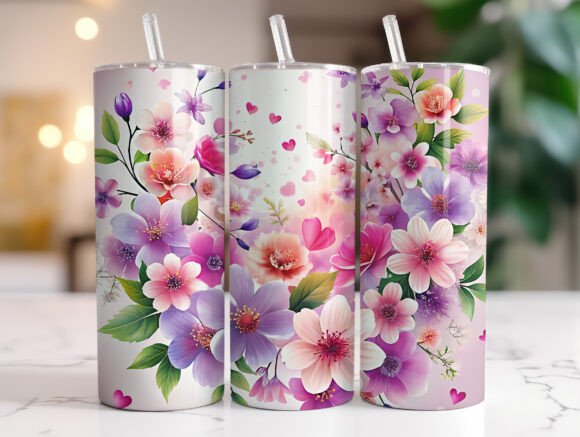 Floral Harmony Burst Tumbler Wrap Review