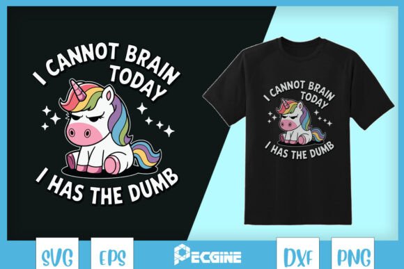 I Can Not Brain Today SVG Review