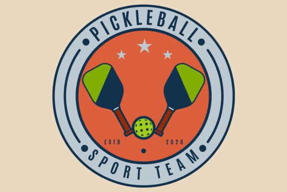 Pickleball Sport Logo Embroidery Design Review