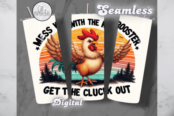 Sarcastic Rooster Tumbler Wrap Review