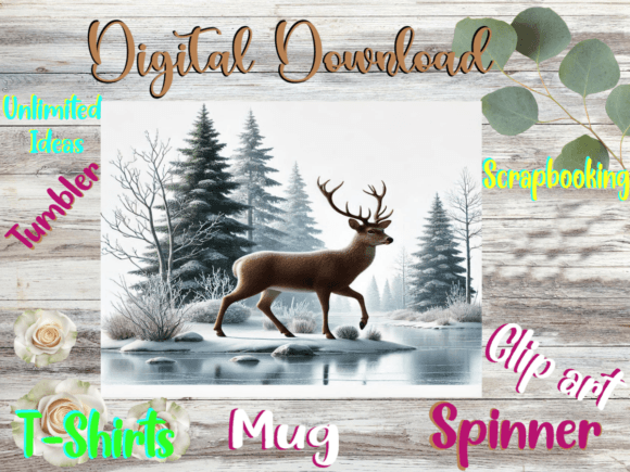 Winter Deer Embroidery Design Review